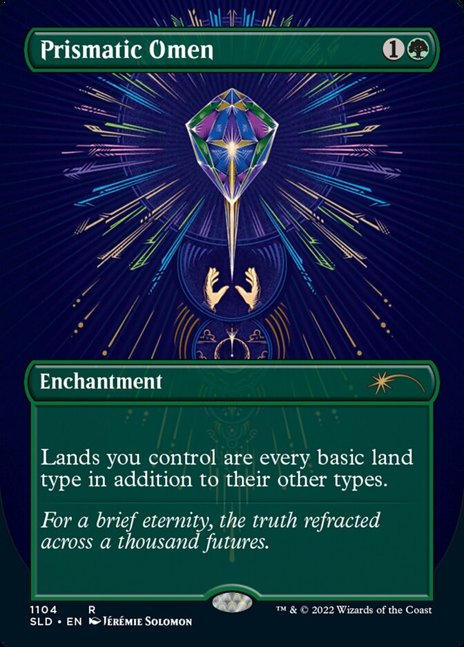 Prismatic Omen (Borderless) [Secret Lair Drop Series] | Fandemonia Ltd
