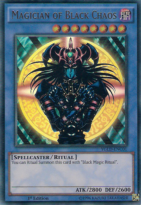 Magician of Black Chaos [YGLD-ENC01] Ultra Rare | Fandemonia Ltd