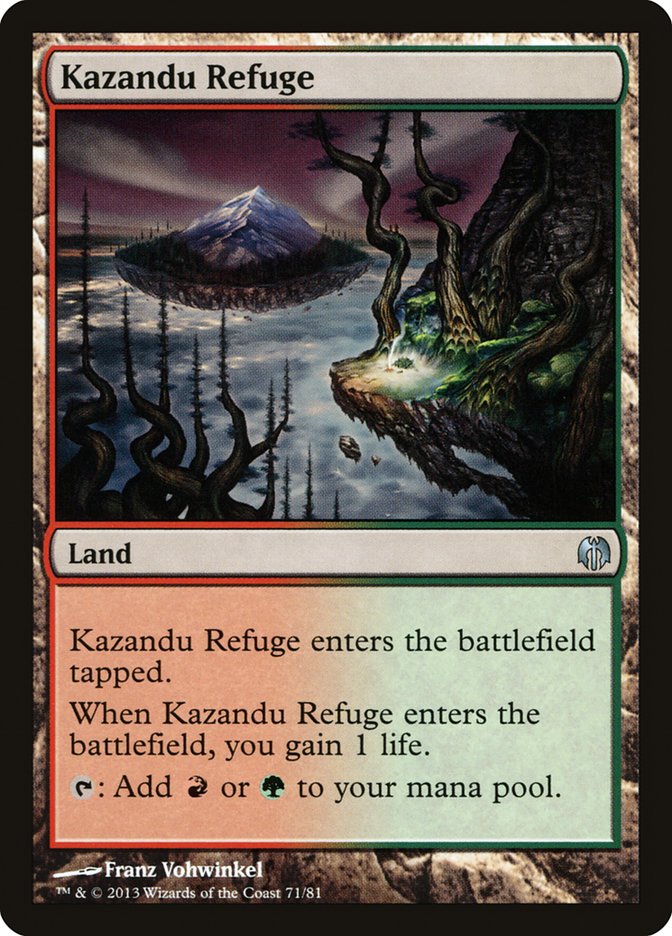 Kazandu Refuge [Duel Decks: Heroes vs. Monsters] | Fandemonia Ltd