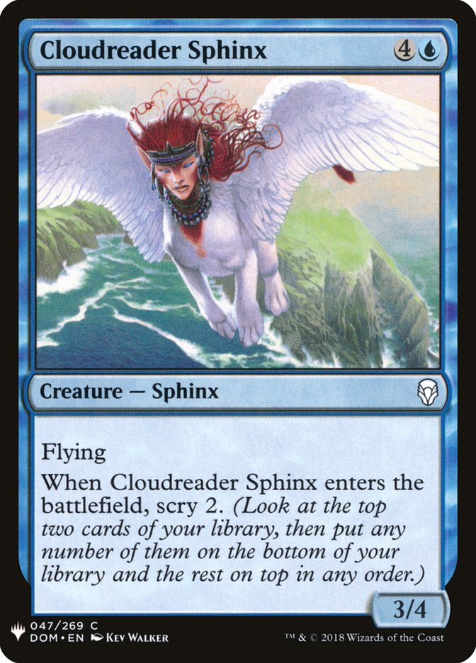 Cloudreader Sphinx [Mystery Booster] | Fandemonia Ltd