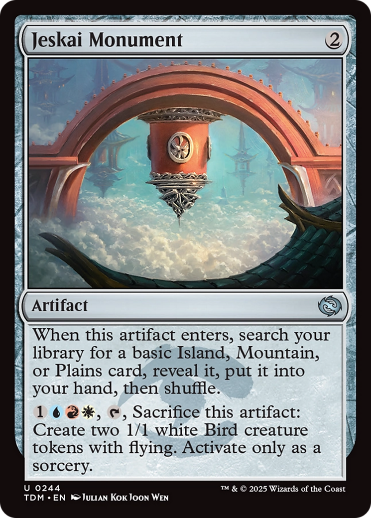 Jeskai Monument [Tarkir: Dragonstorm] | Fandemonia Ltd