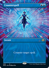 Counterspell (Borderless Alternate Art) [Modern Horizons 2] | Fandemonia Ltd