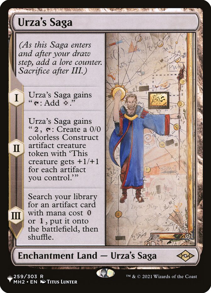 Urza's Saga [The List] | Fandemonia Ltd