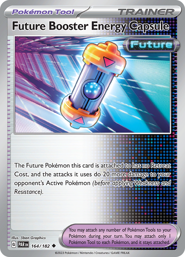 Future Booster Energy Capsule (164/182) [Scarlet & Violet: Paradox Rift] | Fandemonia Ltd