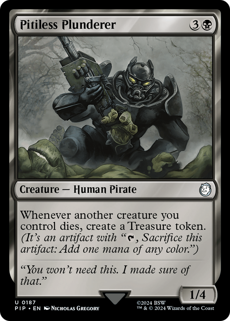 Pitiless Plunderer [Fallout] | Fandemonia Ltd