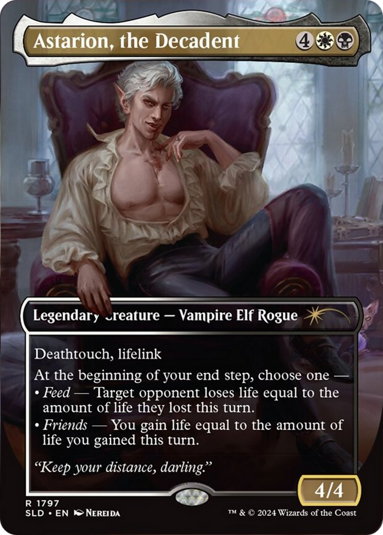 Astarion, the Decadent (Rainbow Foil) [Secret Lair Drop Series] | Fandemonia Ltd