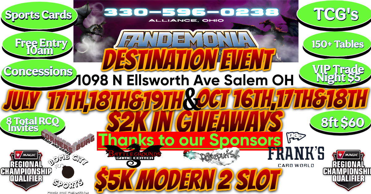 8ft Table Salem Centerplex | Fandemonia Ltd