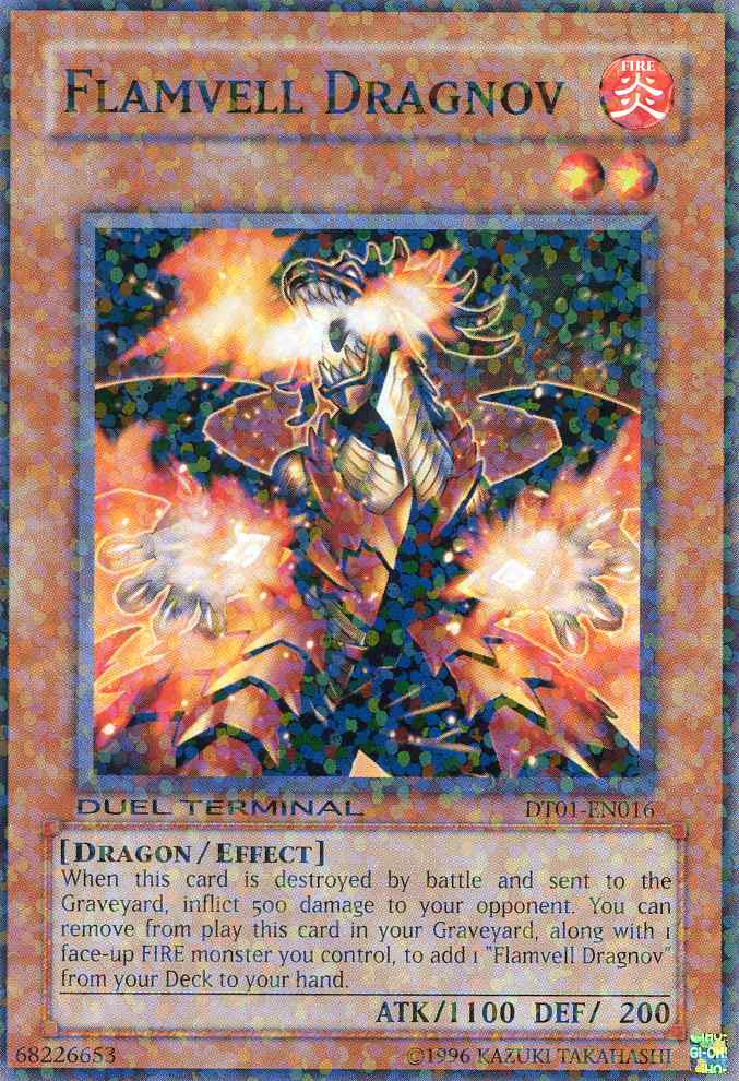 Flamvell Dragnov [DT01-EN016] Super Rare | Fandemonia Ltd