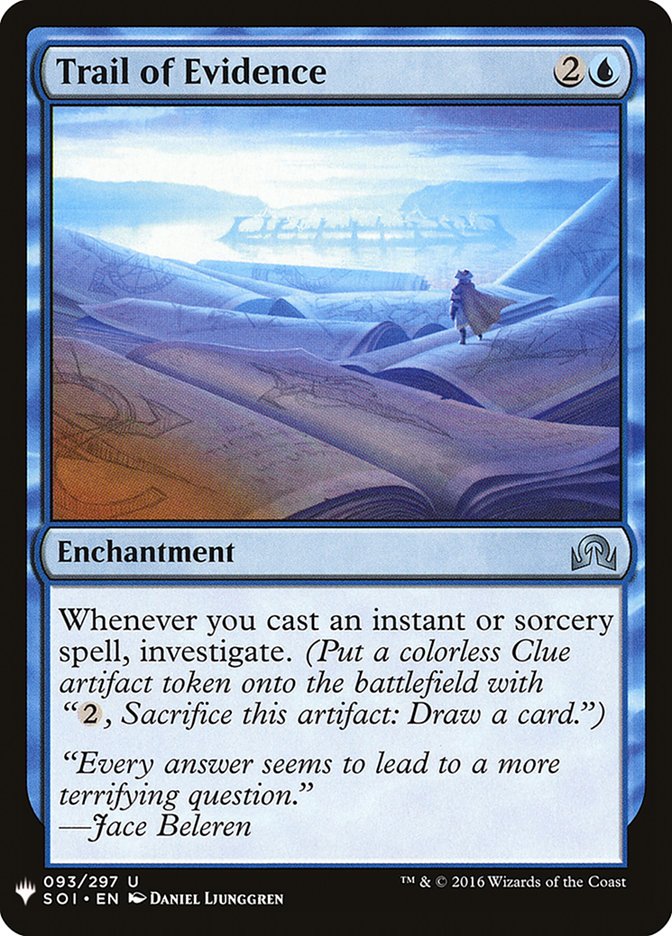 Trail of Evidence [Mystery Booster] | Fandemonia Ltd