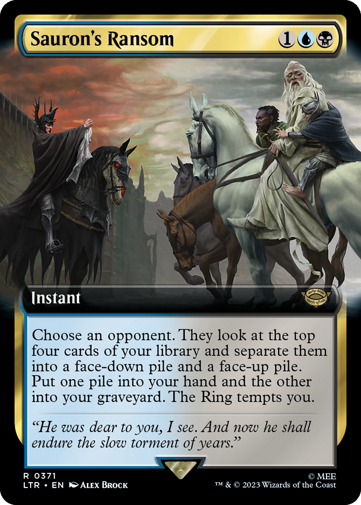 Sauron's Ransom (Extended Art) [The Lord of the Rings: Tales of Middle-Earth] | Fandemonia Ltd