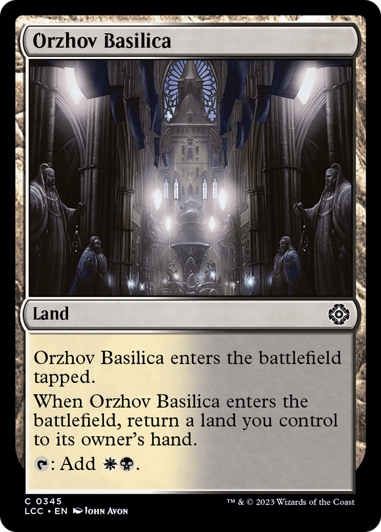 Orzhov Basilica [The Lost Caverns of Ixalan Commander] | Fandemonia Ltd