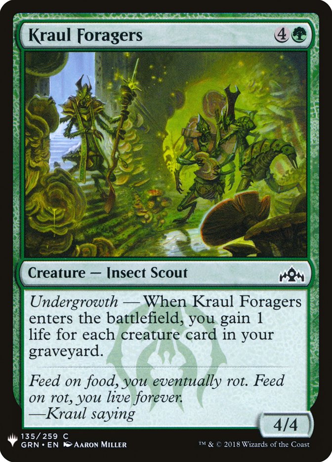 Kraul Foragers [Mystery Booster] | Fandemonia Ltd