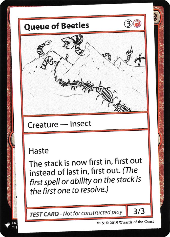 Queue of Beetles [Mystery Booster Playtest Cards] | Fandemonia Ltd