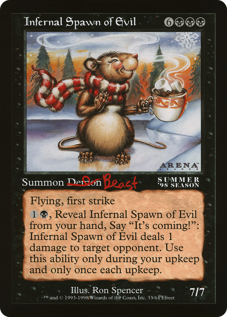 Infernal Grasp Art Card [Innistrad Remastered Art Series] | Fandemonia Ltd