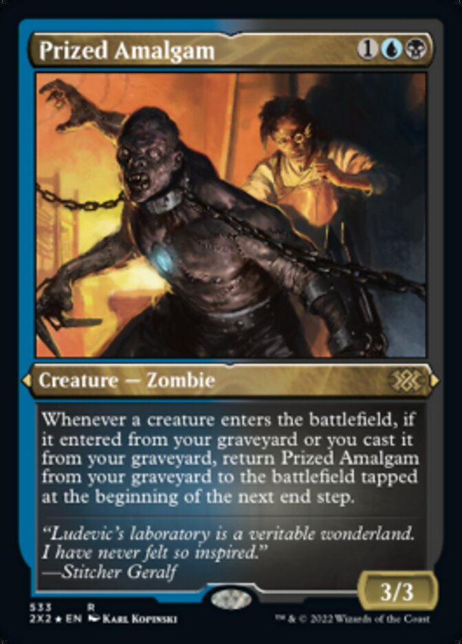 Prized Amalgam (Foil Etched) [Double Masters 2022] | Fandemonia Ltd