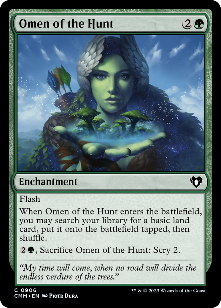 Omen of the Hunt [Commander Masters] | Fandemonia Ltd