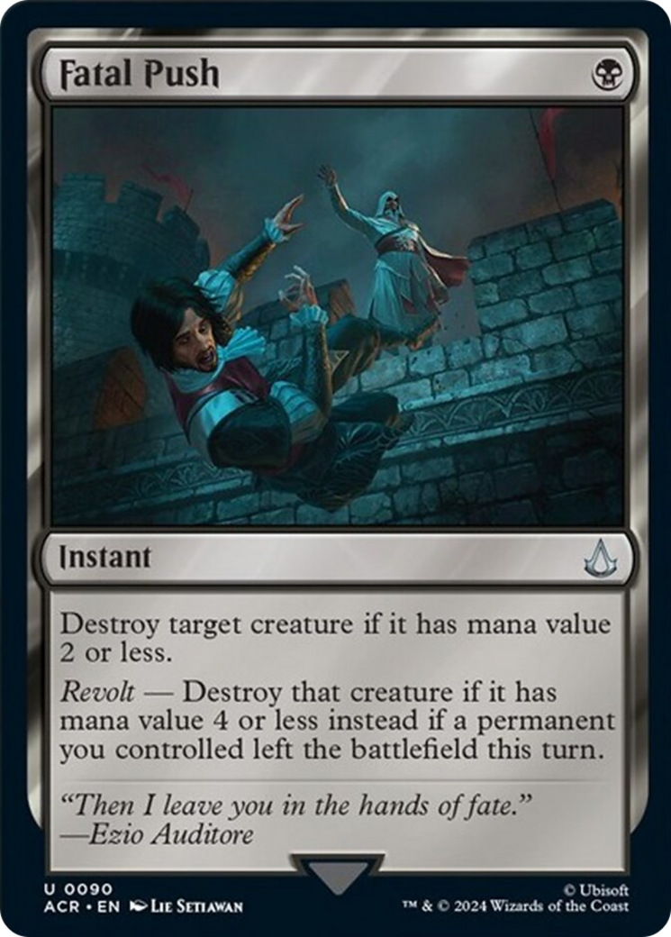 Fatal Push [Assassin's Creed] | Fandemonia Ltd