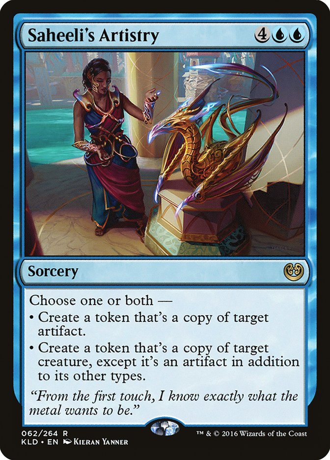 Saheeli's Artistry [Kaladesh] | Fandemonia Ltd