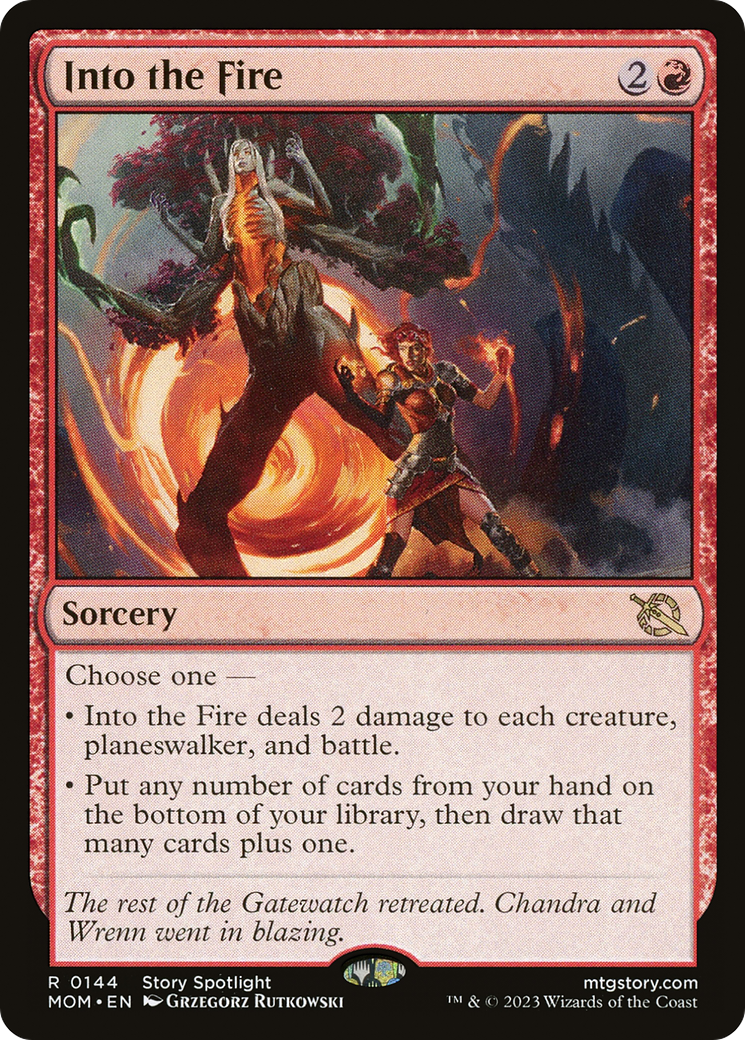 Into the Fire [March of the Machine] | Fandemonia Ltd