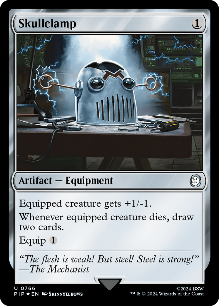 Skullclamp (Surge Foil) [Fallout] | Fandemonia Ltd