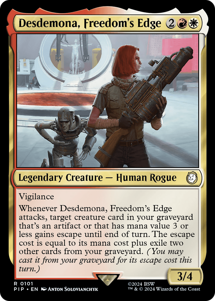 Desdemona, Freedom's Edge [Fallout] | Fandemonia Ltd