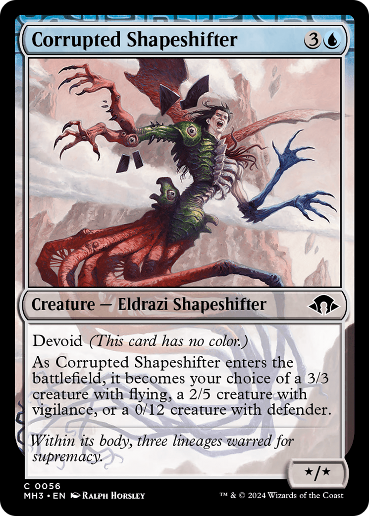 Corrupted Shapeshifter [Modern Horizons 3] | Fandemonia Ltd