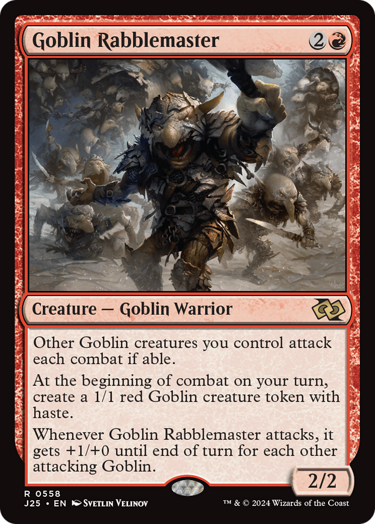 Goblin Rabblemaster [Foundations Jumpstart] | Fandemonia Ltd