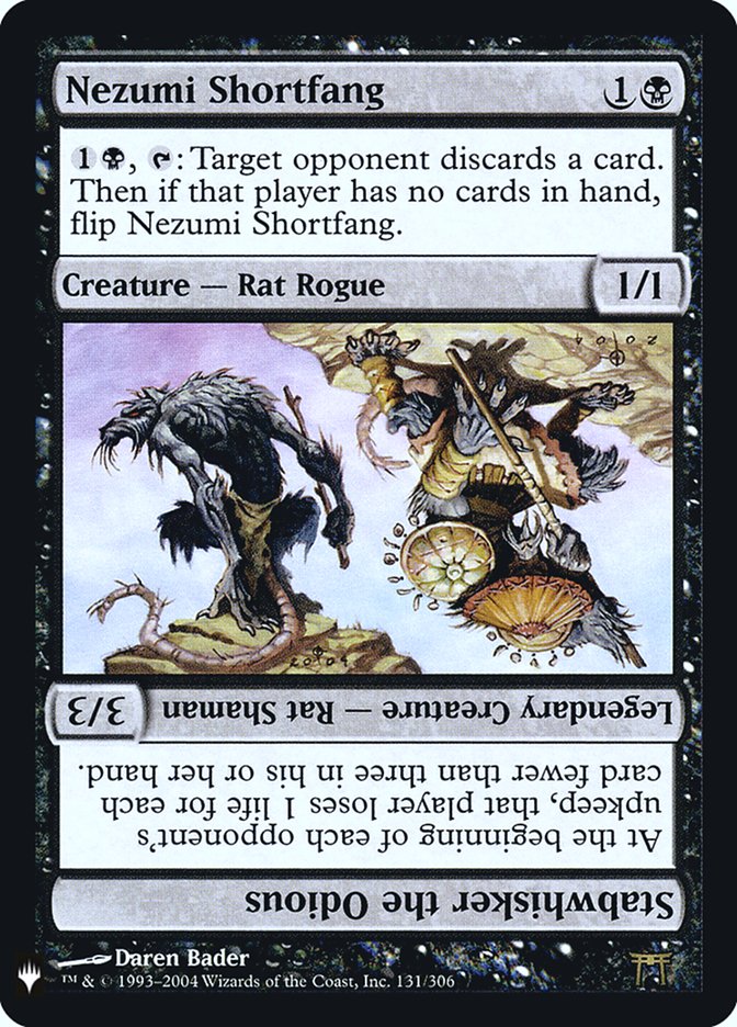 Nezumi Shortfang // Stabwhisker the Odious [Mystery Booster] | Fandemonia Ltd