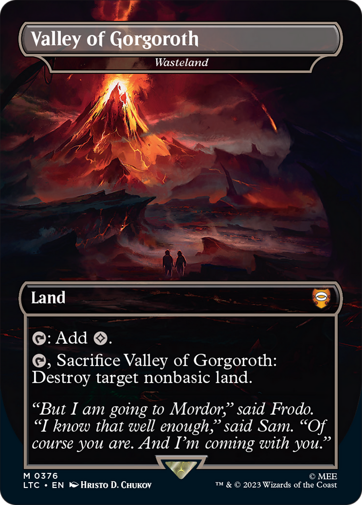 Valley of Gorgoroth - Wasteland [The Lord of the Rings: Tales of Middle-Earth Commander] | Fandemonia Ltd