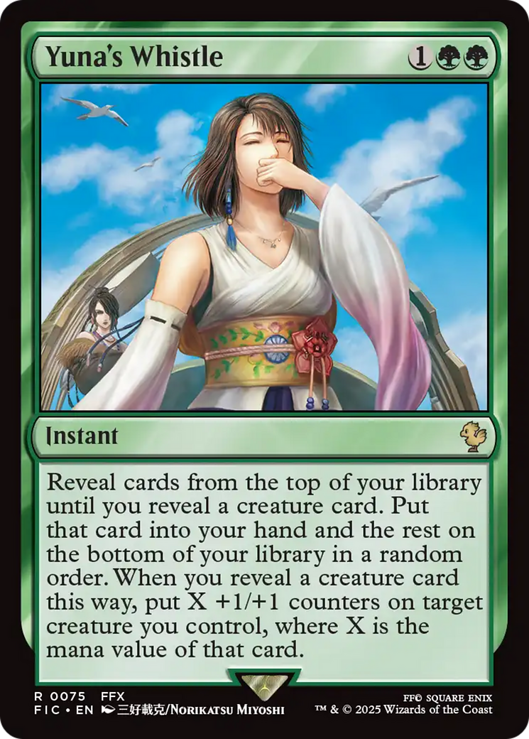 Yuna's Whistle [FINAL FANTASY Commander] | Fandemonia Ltd