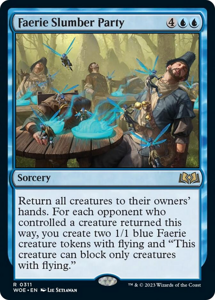 Faerie Slumber Party [Wilds of Eldraine] | Fandemonia Ltd