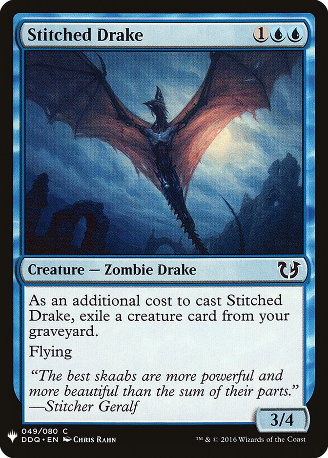 Stitched Drake [Mystery Booster] | Fandemonia Ltd