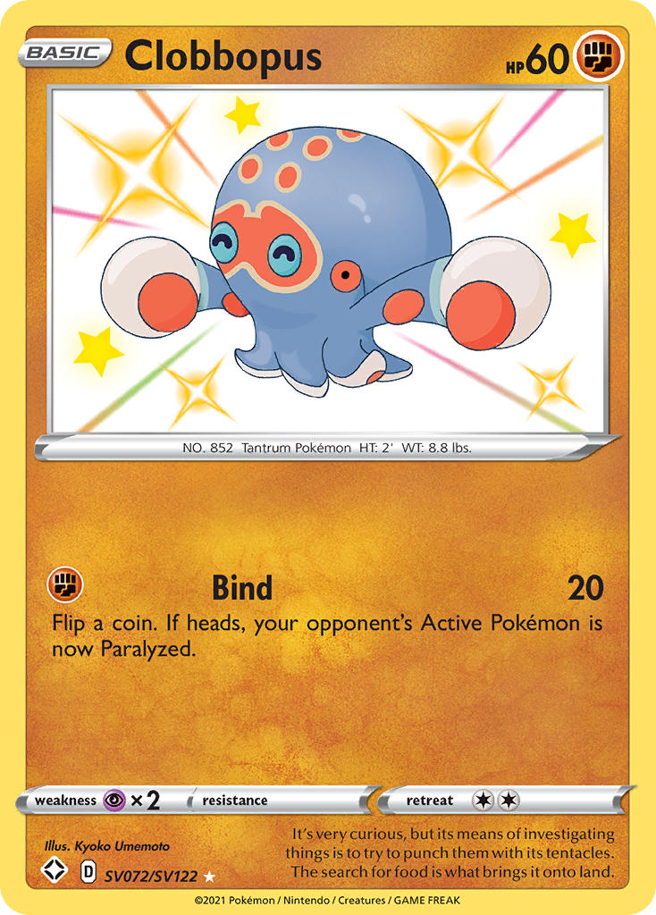 Clobbopus (SV072/SV122) [Sword & Shield: Shining Fates] | Fandemonia Ltd