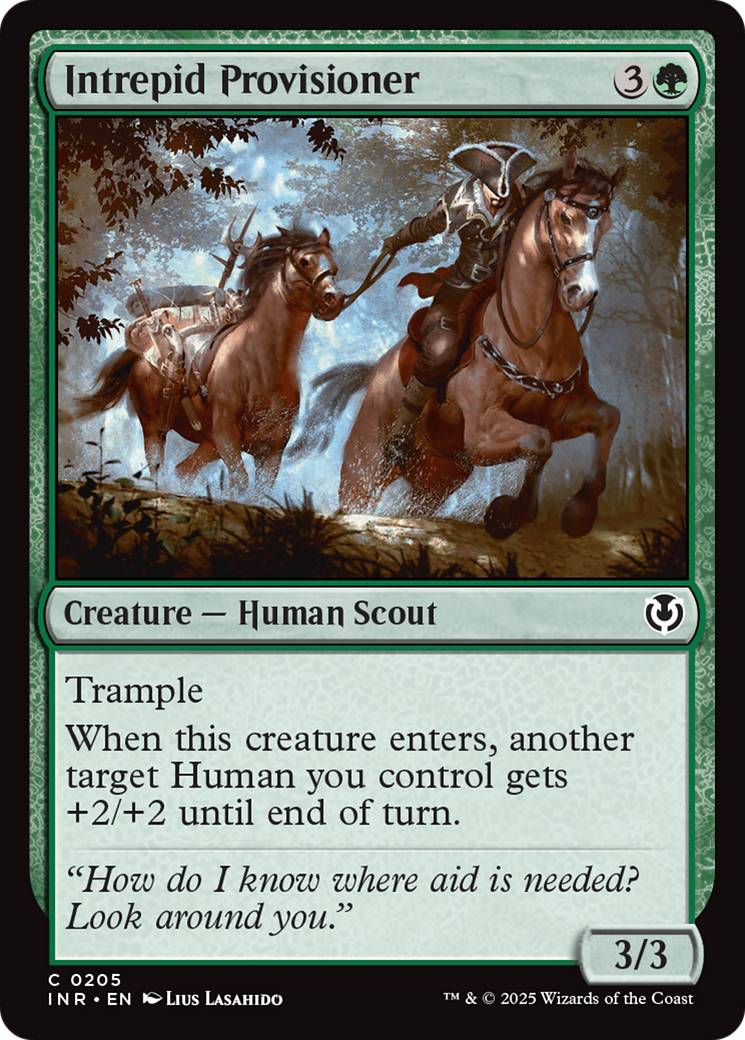 Intrepid Provisioner [Innistrad Remastered] | Fandemonia Ltd