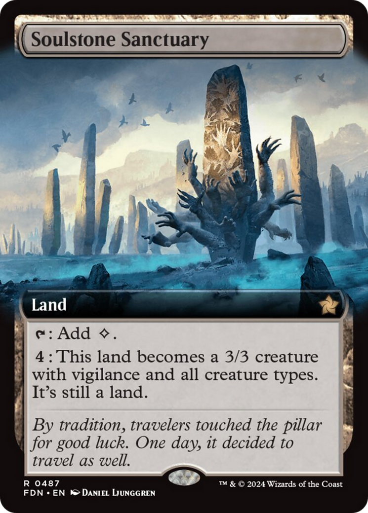 Soulstone Sanctuary (Extended Art) [Foundations] | Fandemonia Ltd