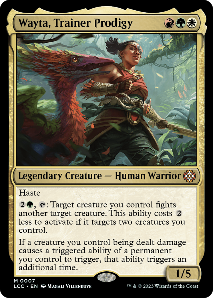 Wayta, Trainer Prodigy [The Lost Caverns of Ixalan Commander] | Fandemonia Ltd