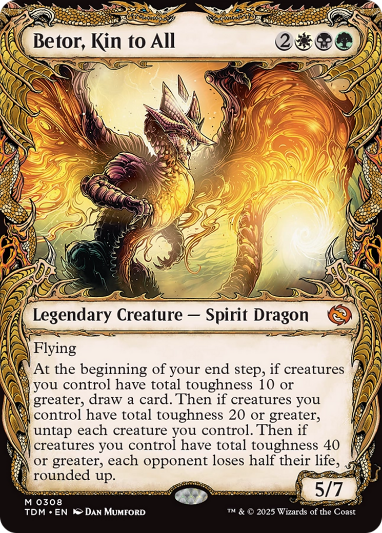 Betor, Kin to All (Showcase) [Tarkir: Dragonstorm] | Fandemonia Ltd