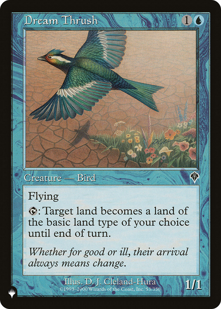 Dream Thrush [The List] | Fandemonia Ltd