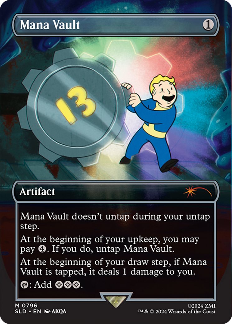 Mana Vault (Rainbow Foil) [Secret Lair Drop Series] | Fandemonia Ltd