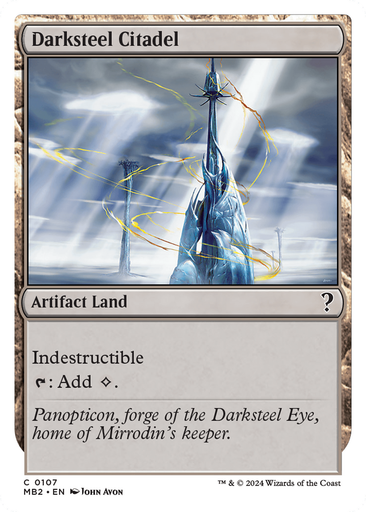 Darksteel Citadel (White Border) [Mystery Booster 2] | Fandemonia Ltd