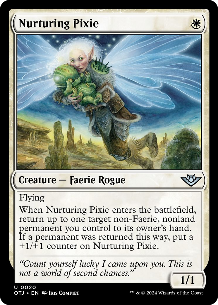 Nurturing Pixie [Outlaws of Thunder Junction] | Fandemonia Ltd