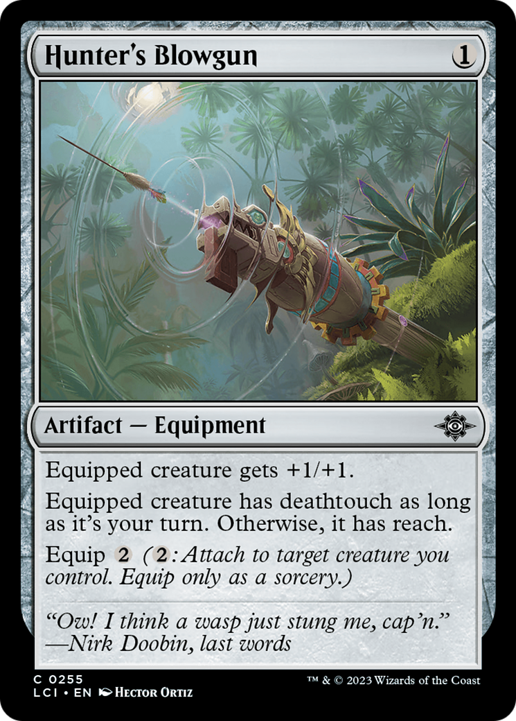 Hunter's Blowgun [The Lost Caverns of Ixalan] | Fandemonia Ltd