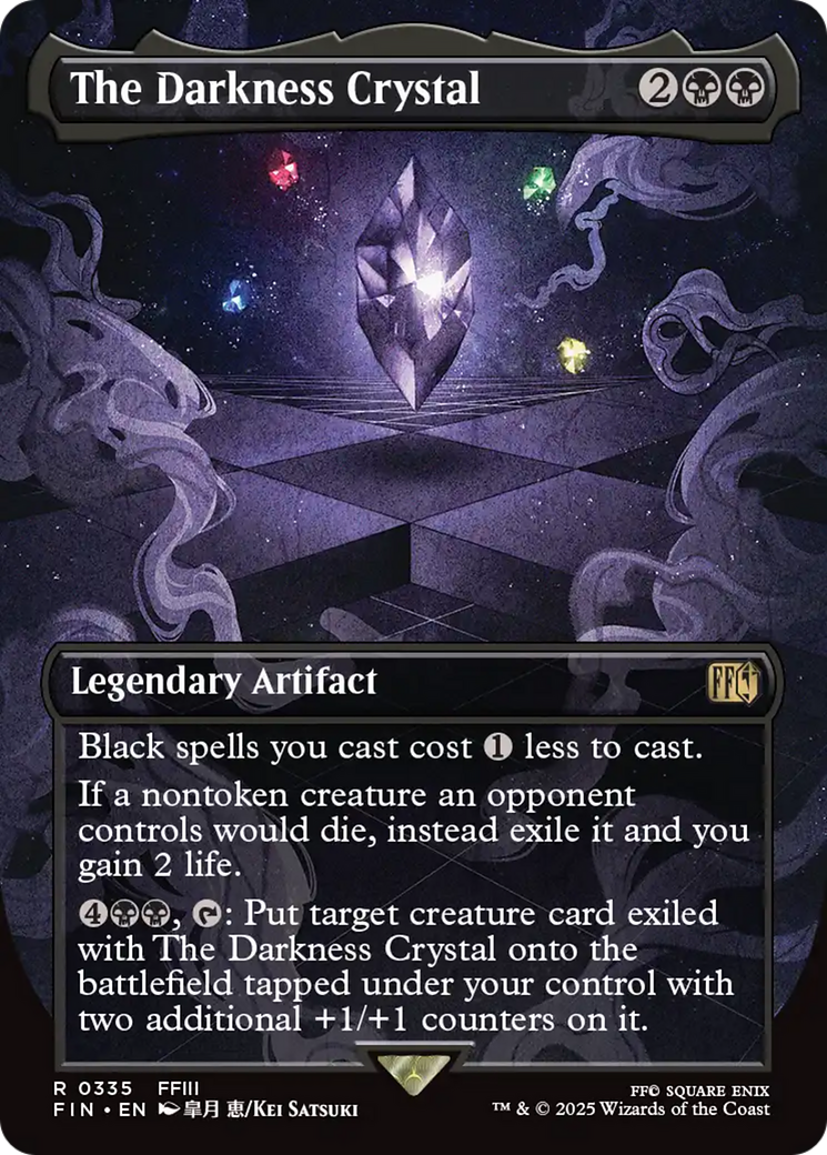 The Darkness Crystal (Borderless) [FINAL FANTASY] | Fandemonia Ltd