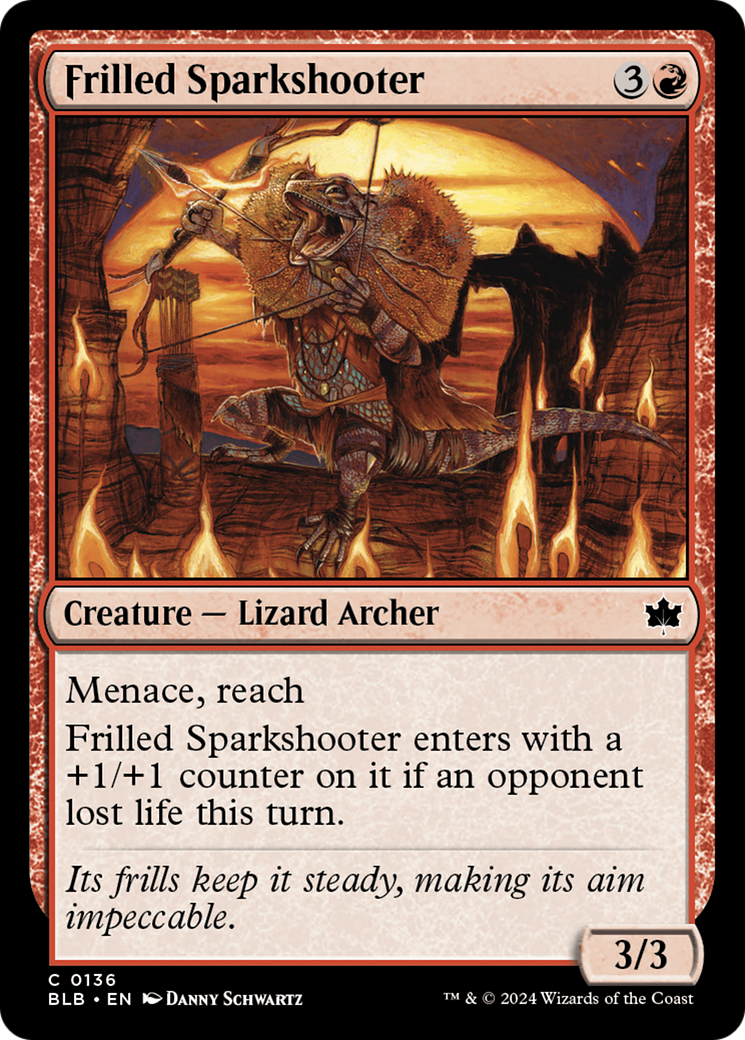 Frilled Sparkshooter [Bloomburrow] | Fandemonia Ltd