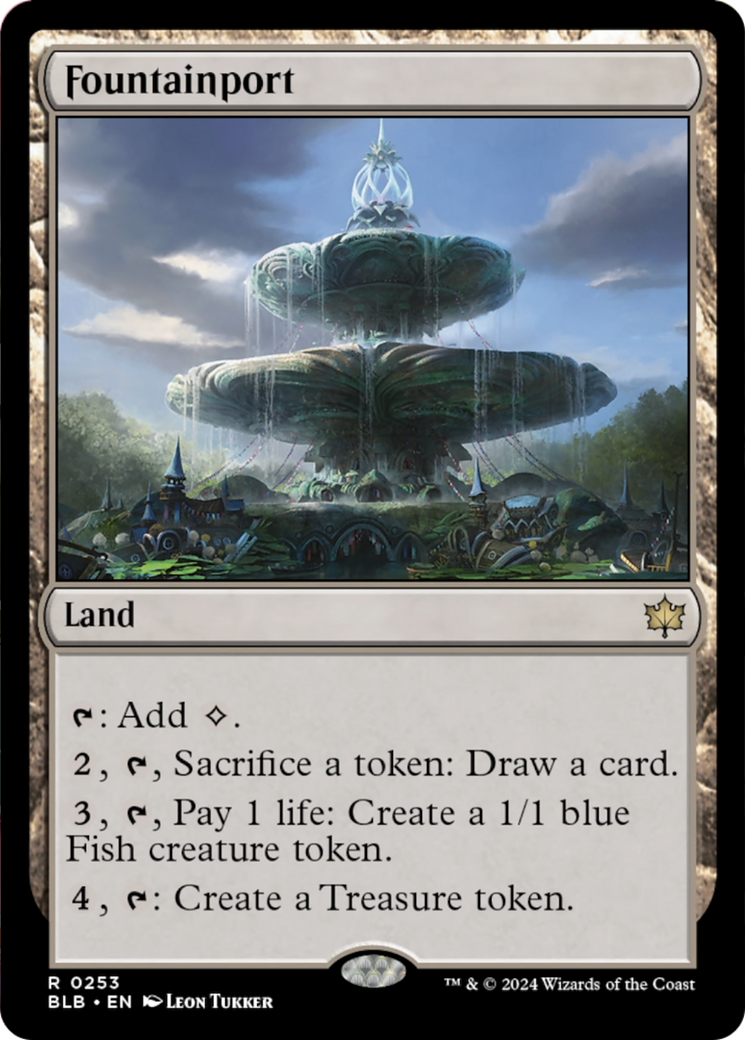 Fountainport [Bloomburrow] | Fandemonia Ltd