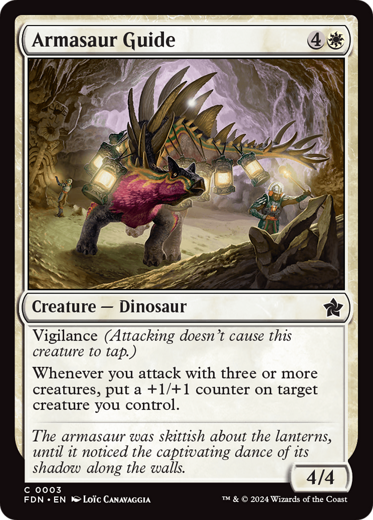 Armasaur Guide [Foundations] | Fandemonia Ltd