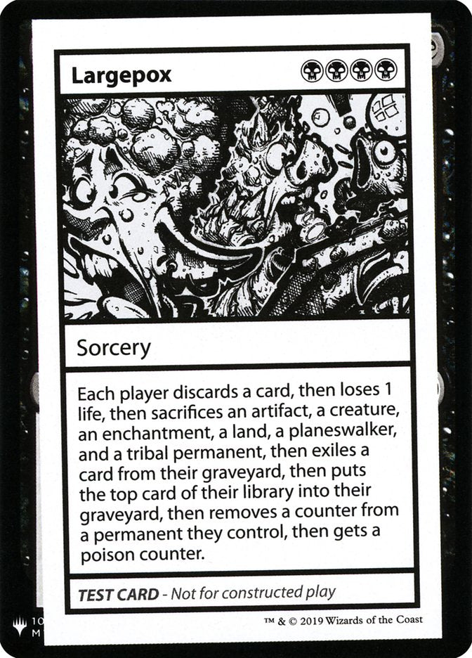 Largepox [Mystery Booster Playtest Cards] | Fandemonia Ltd