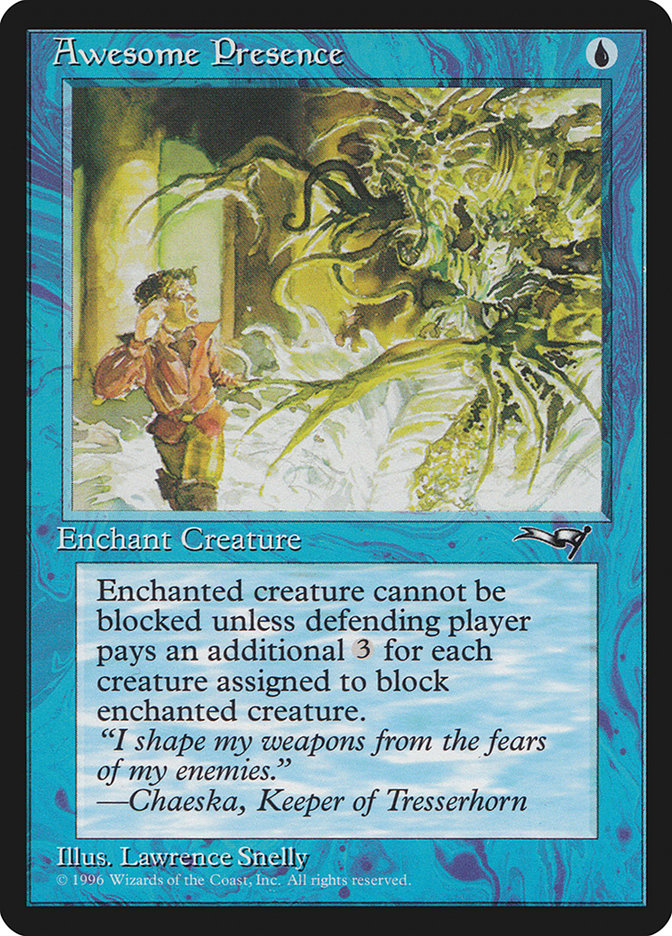 Awesome Presence (Creature Side) [Alliances] | Fandemonia Ltd