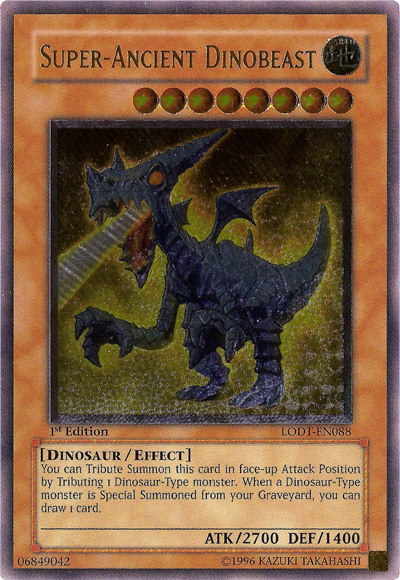 Super-Ancient Dinobeast [LODT-EN088] Ultimate Rare | Fandemonia Ltd