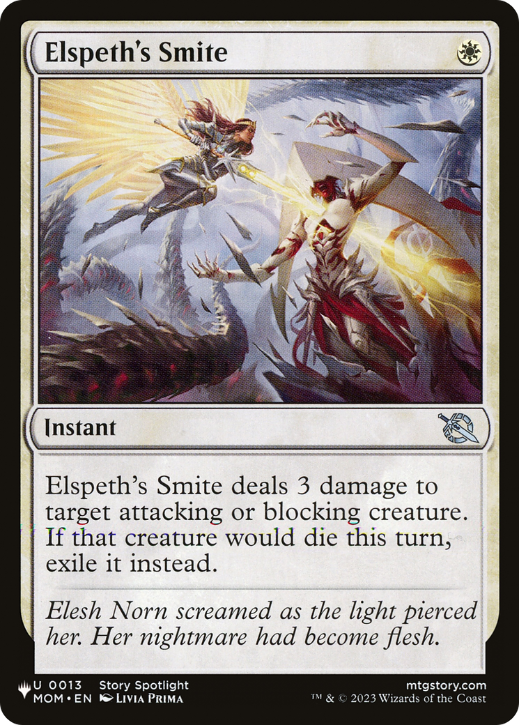 Elspeth's Smite [The List] | Fandemonia Ltd